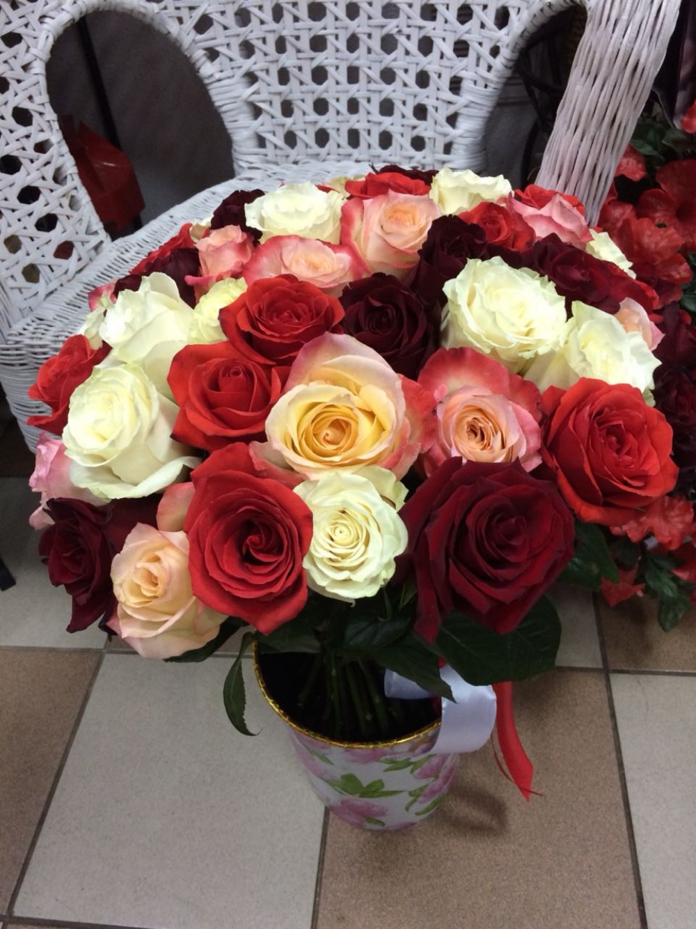 Букет " Розы для любимой"